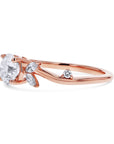 Natural Diamond Vine-Inspired Engagement Ring - Skeie's Jewelers