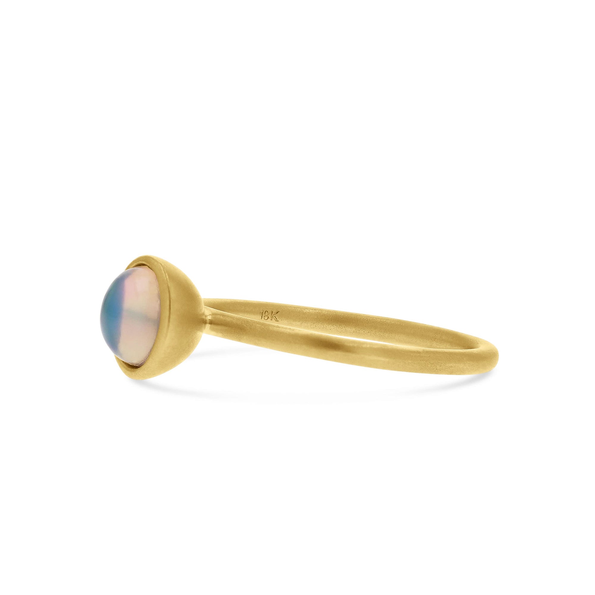 Opal Bezel-Set Ring by Kimberly Collins - Skeie's Jewelers