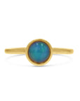 Opal Bezel-Set Ring by Kimberly Collins - Skeie's Jewelers