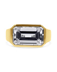 Cocktail Emerald Cut Quartz Ring - Skeie's Jewelers