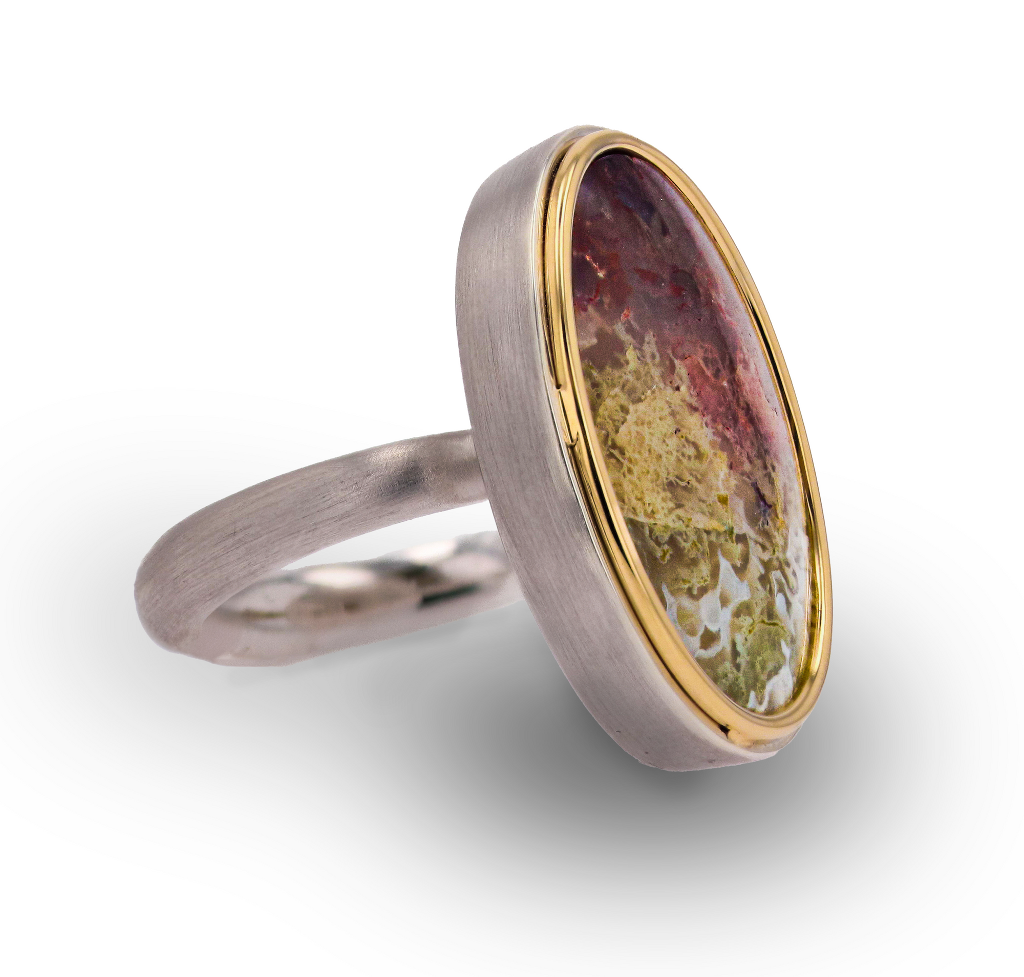 Agate Gem Drop Ring - Skeie's Jewelers