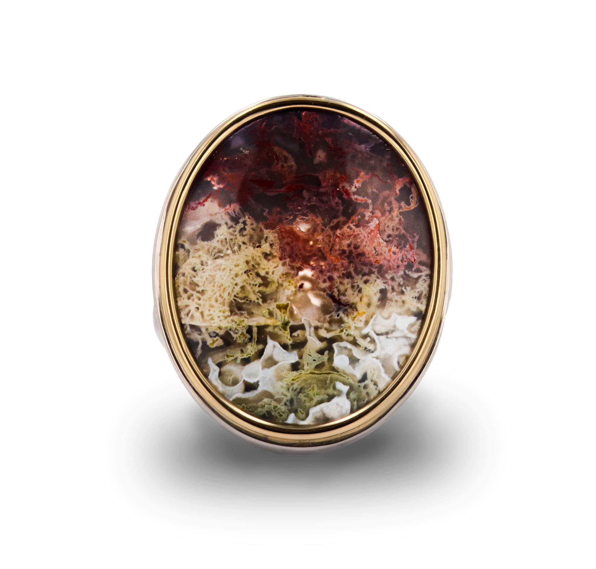 Agate Gem Drop Ring - Skeie's Jewelers