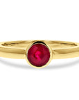 Bezel-Set Ruby Ring - Skeie's Jewelers