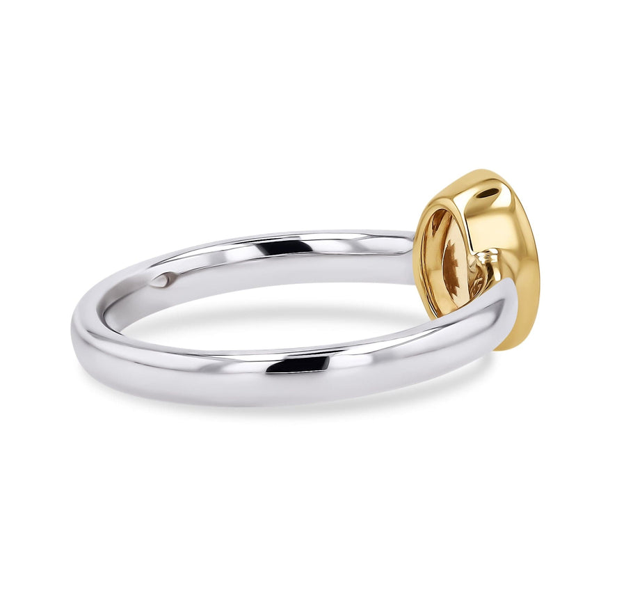 Gold & Sterling Morganite Ring - Skeie's Jewelers