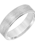Concave Edge Carved Men's Band - Skeie's Jewelers