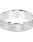 Concave Edge Carved Men's Band - Skeie's Jewelers