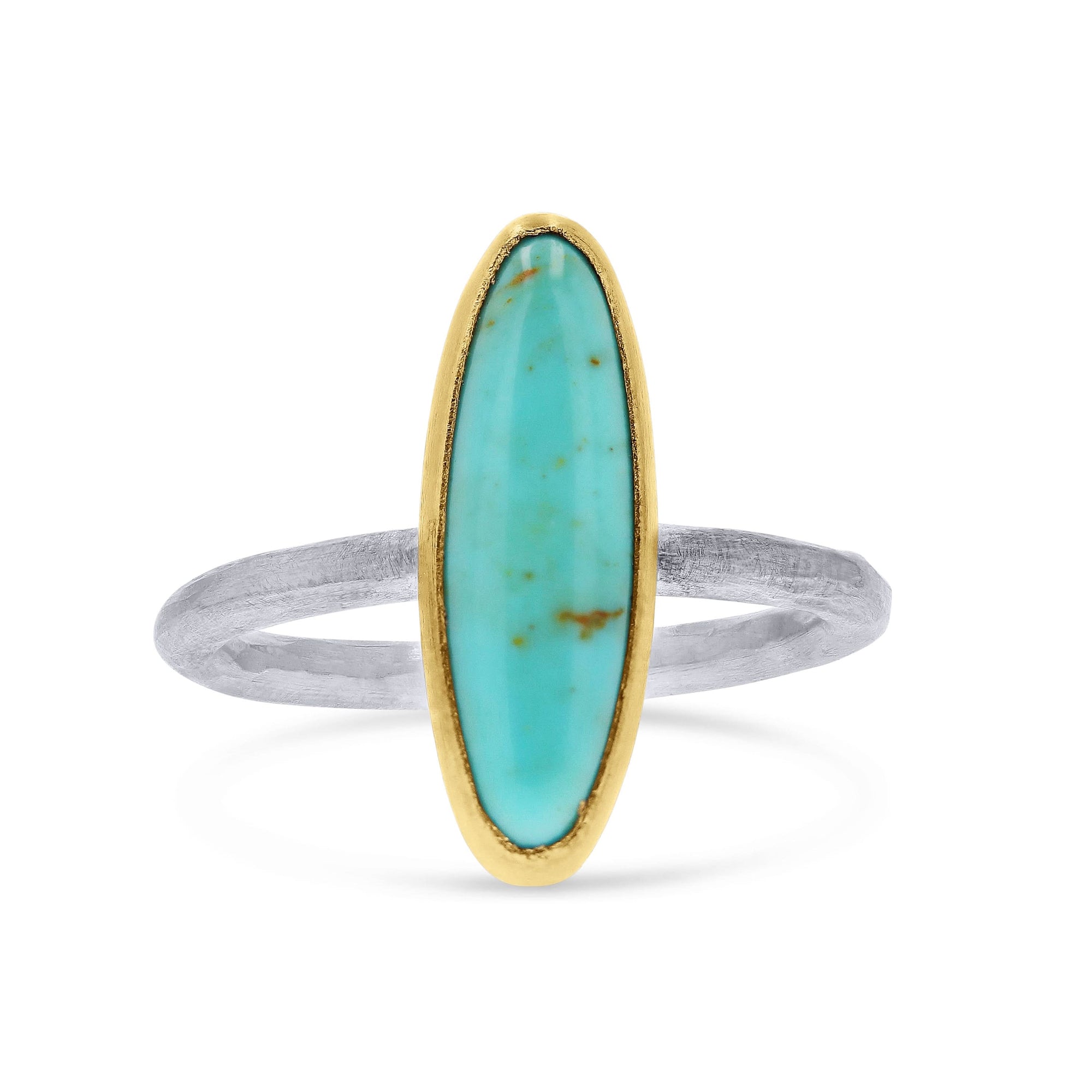 Lika Behar Kingman Turquoise Ring - Skeie's Jewelers