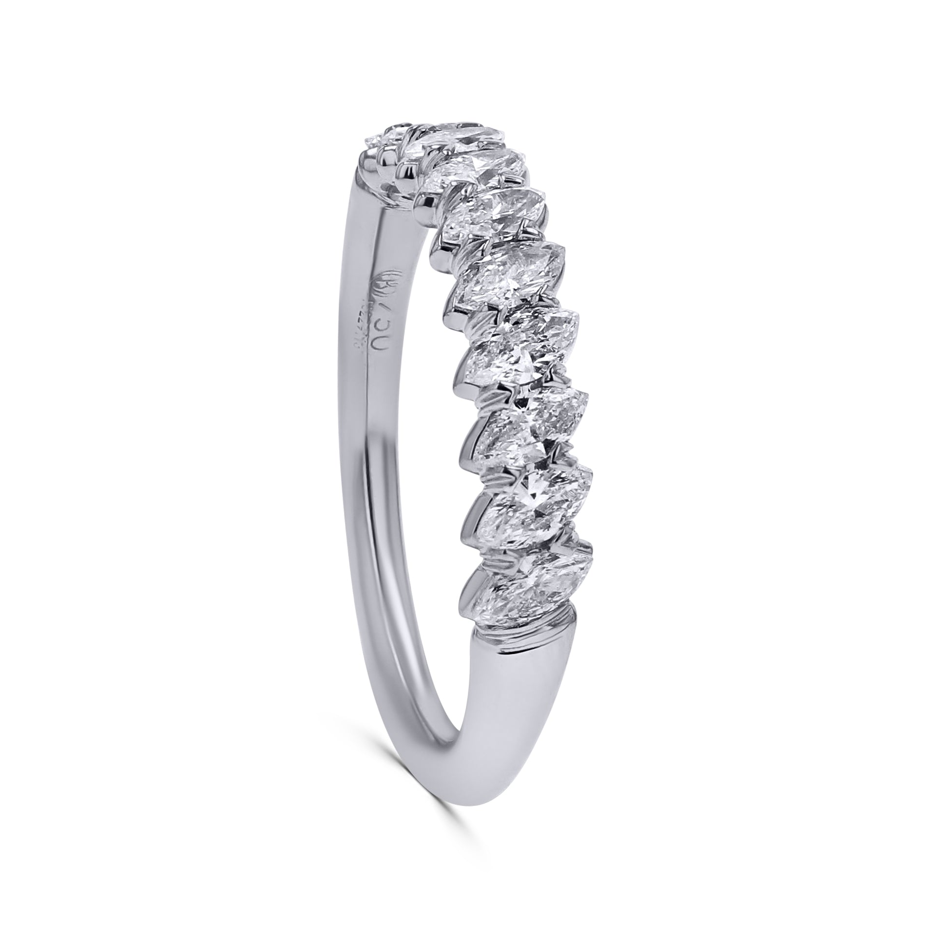 The Angled Marquise Diamond Band - Skeie's Jewelers