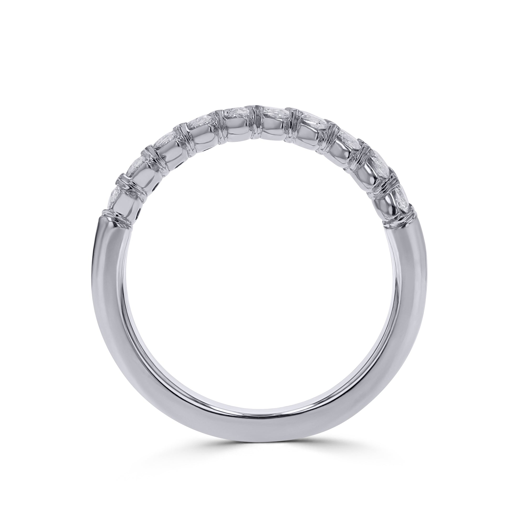 The Angled Marquise Diamond Band - Skeie's Jewelers