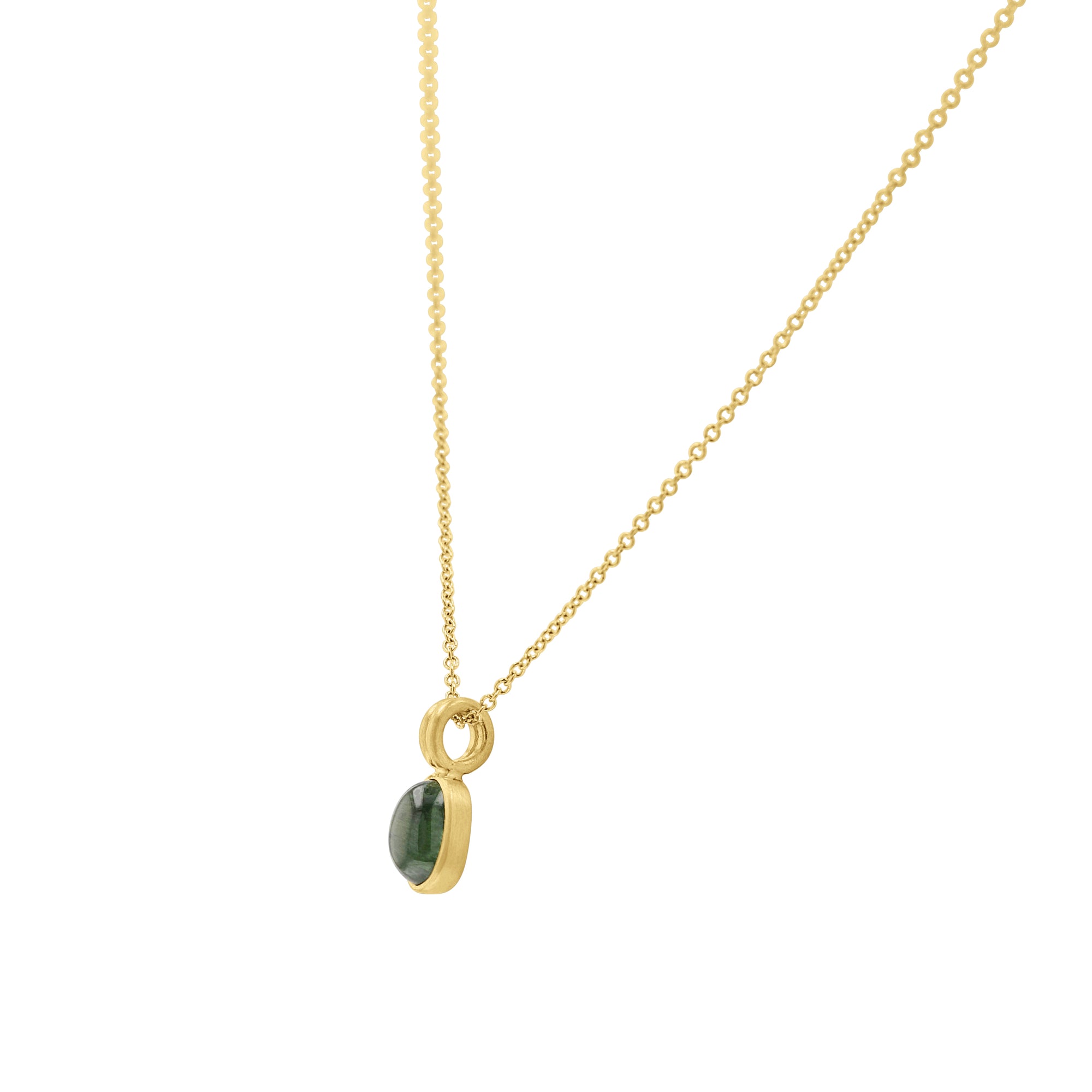 Oval Tourmaline Pendant - Skeie's Jewelers