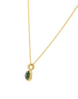 Oval Tourmaline Pendant - Skeie's Jewelers