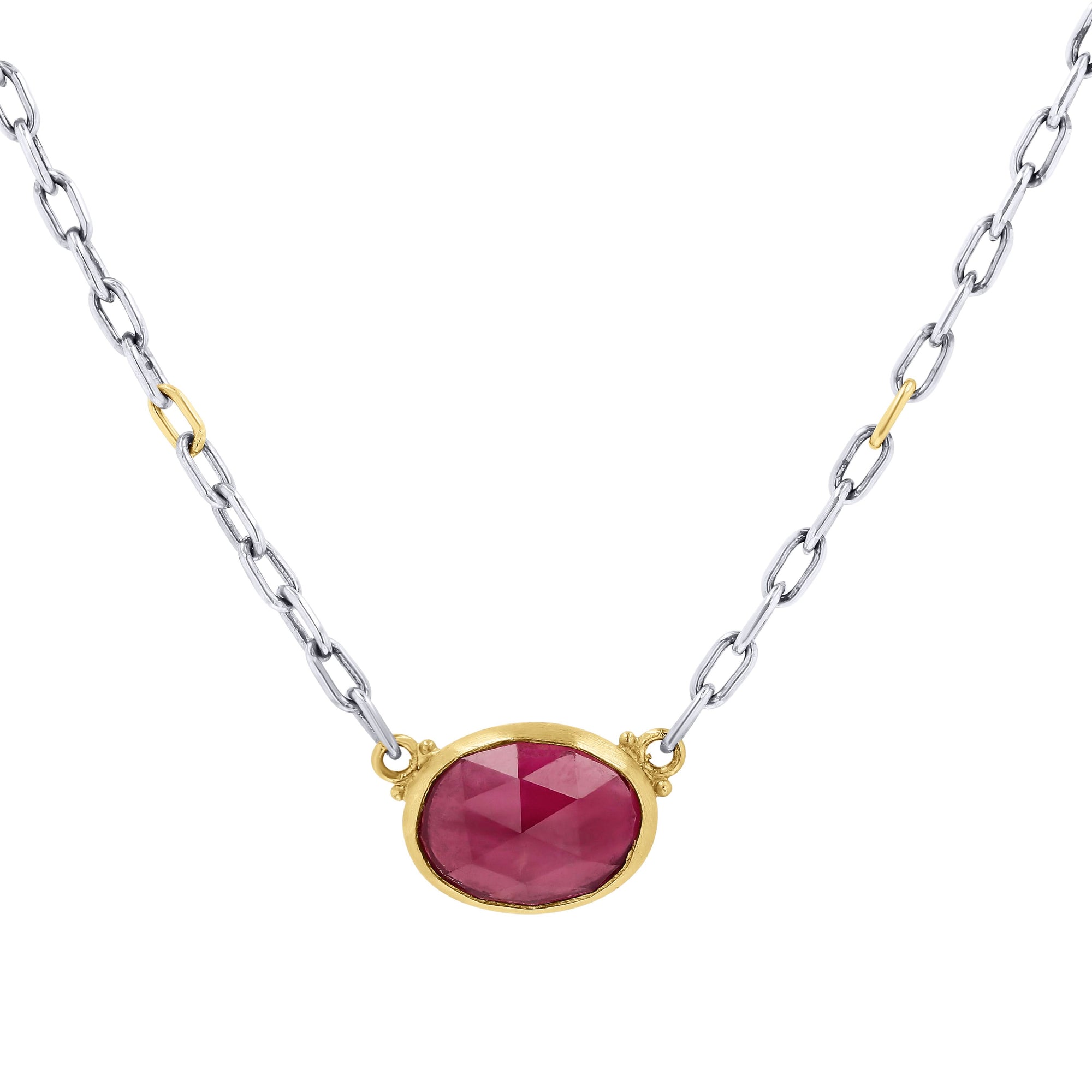 Lika Behar Pink Tourmaline Necklace - Skeie's Jewelers