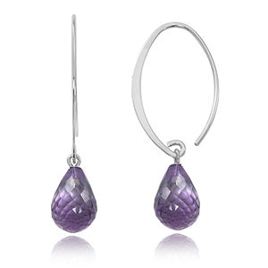 Sterling Silver Briolette Dangles - Skeie's Jewelers