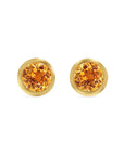Spessartine Garnet Studs by Kimberly Collins - Skeie's Jewelers