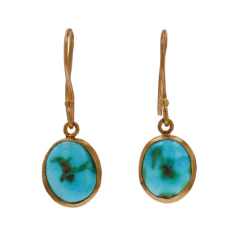 Lika Behar Turquoise Dangle Earrings - Skeie's Jewelers