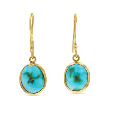 Lika Behar Turquoise Dangle Earrings