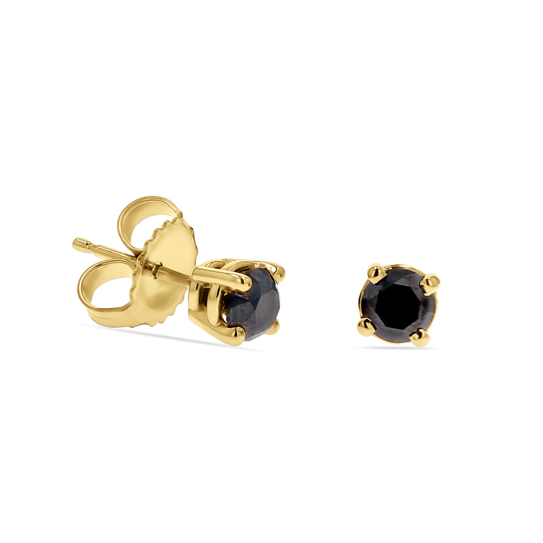 Black Diamond Studs - Skeie's Jewelers