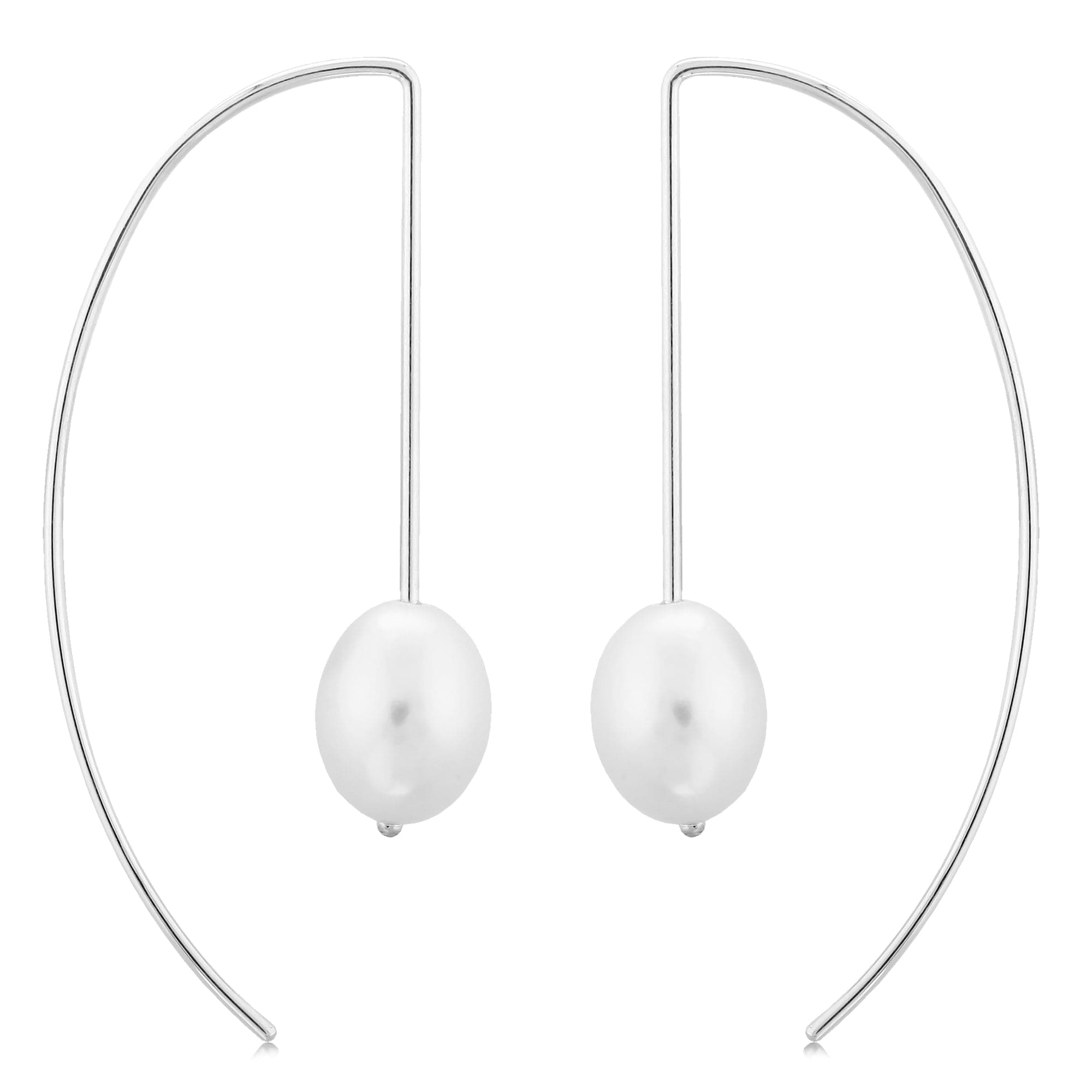 Carla | Nancy B. Pearl Threader Earrings - Skeie's Jewelers