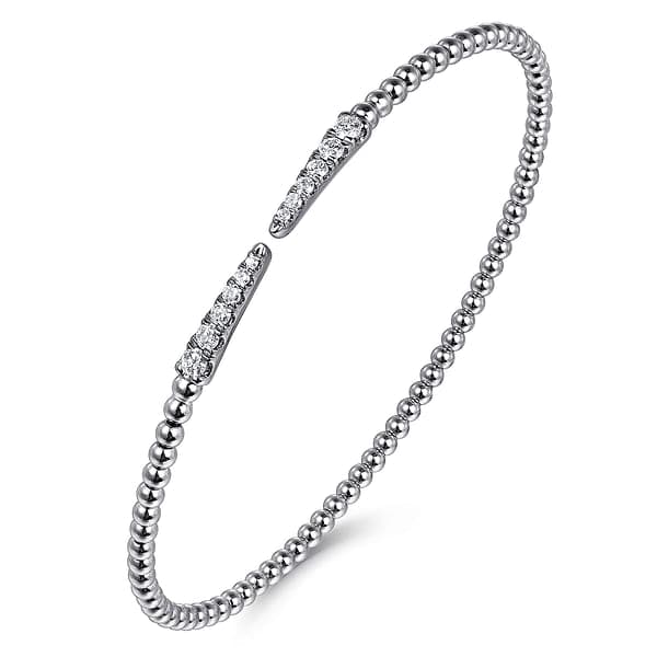 Gabriel & Co. Bujukan Diamond Spikes Split Bangle