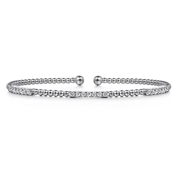 Gabriel & Co. Bujukan Diamond Stations Bangle - Skeie's Jewelers
