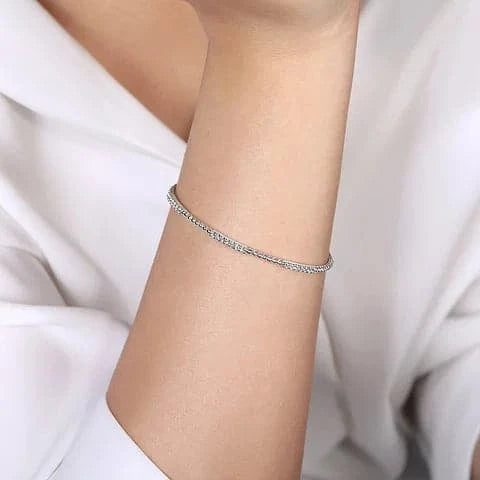 Gabriel & Co. Diamond Bar Bracelet - Skeie's Jewelers