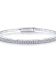 Gabriel & Co. Two Row Diamond Bangle - Skeie's Jewelers