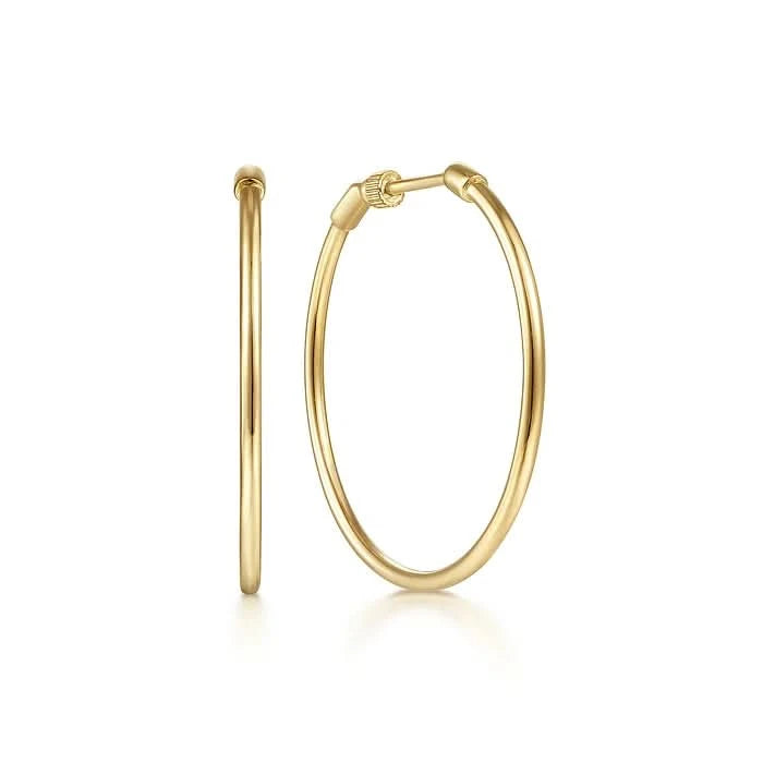 Gabriel & Co. Classic Hoop Earrings