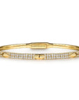 Gabriel & Co. Pyramid Rhombus Station Bangle - Skeie's Jewelers