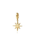 Gabriel & Co. 14k Yellow Gold Diamond Star Pendant - Skeie's Jewelers