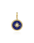 Yellow and blue pendant white background