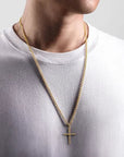 Gabriel & Co. Twisted Cross Pendant - Skeie's Jewelers