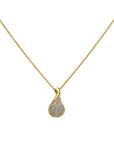 14k Yellow Gold Pave Pendant by Zeghani - Skeie's Jewelers
