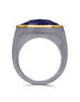 Tanzanite Gem Drop Signet Ring - Skeie's Jewelers