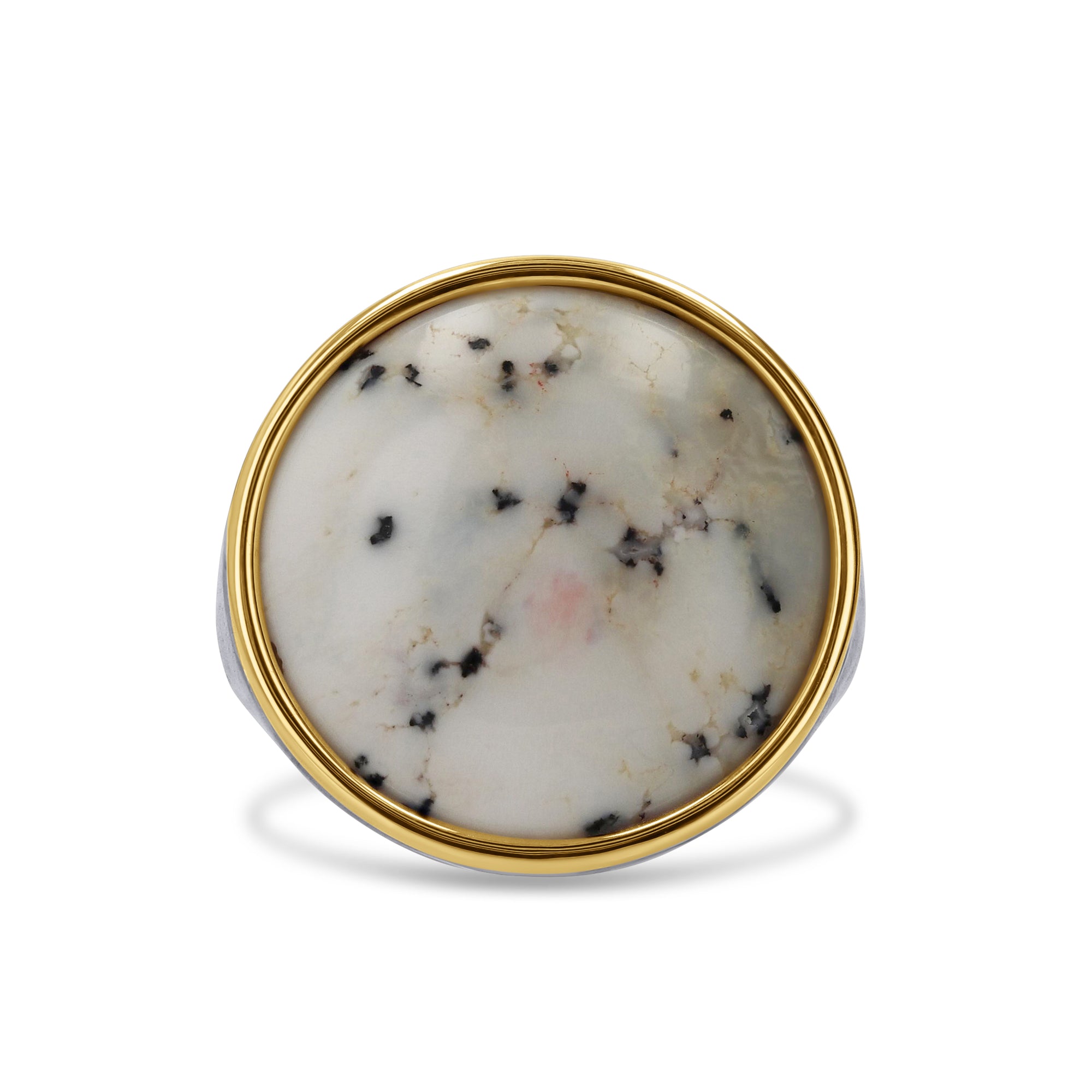 Round Opal Gem Drop Signet Ring - Skeie's Jewelers