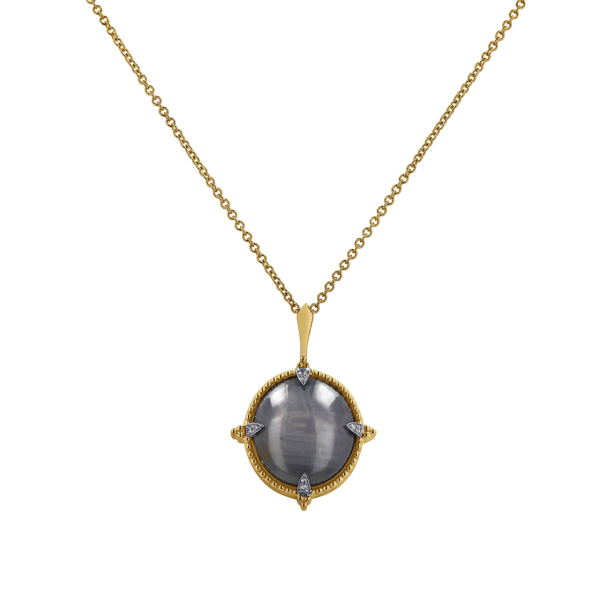 Skeie's Jewelers 14k Yellow Gold Blue Sapphire Pendant - Skeie's Jewelers