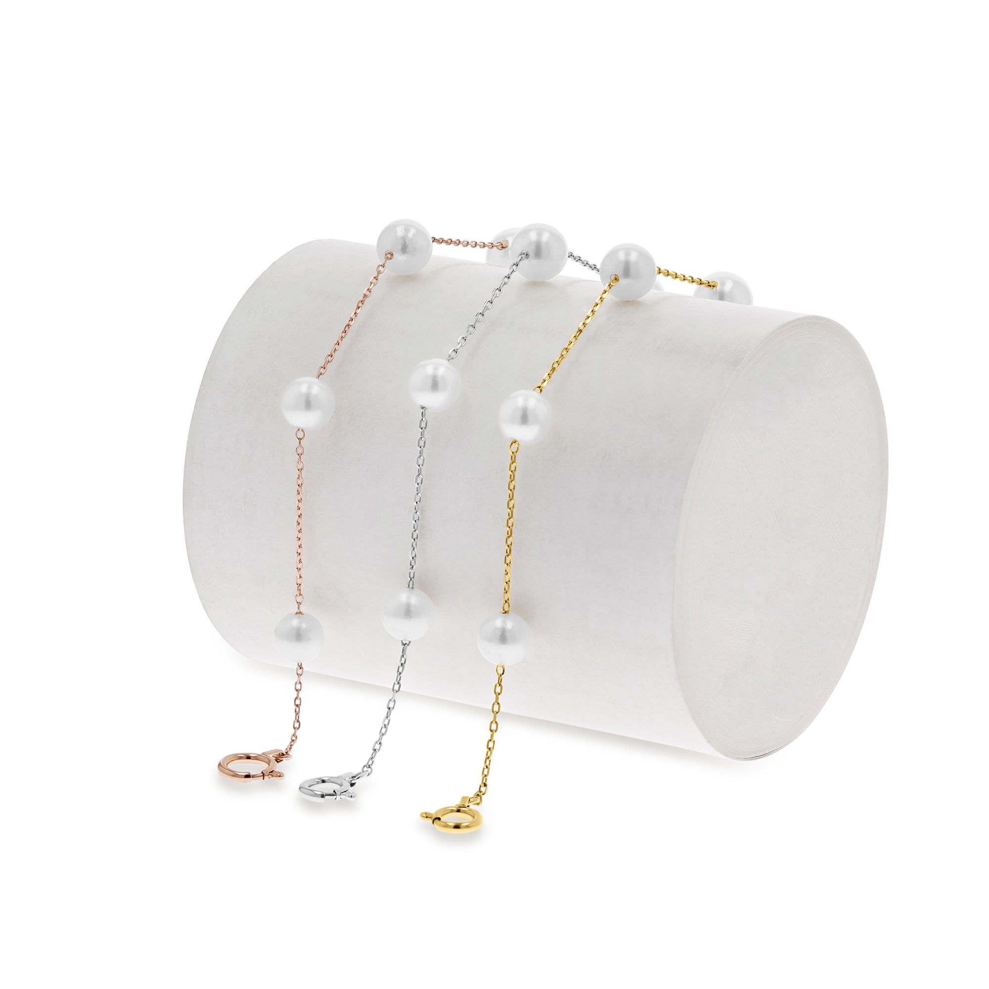 Pearl Station Bracelet - Skeie's Jewelers
