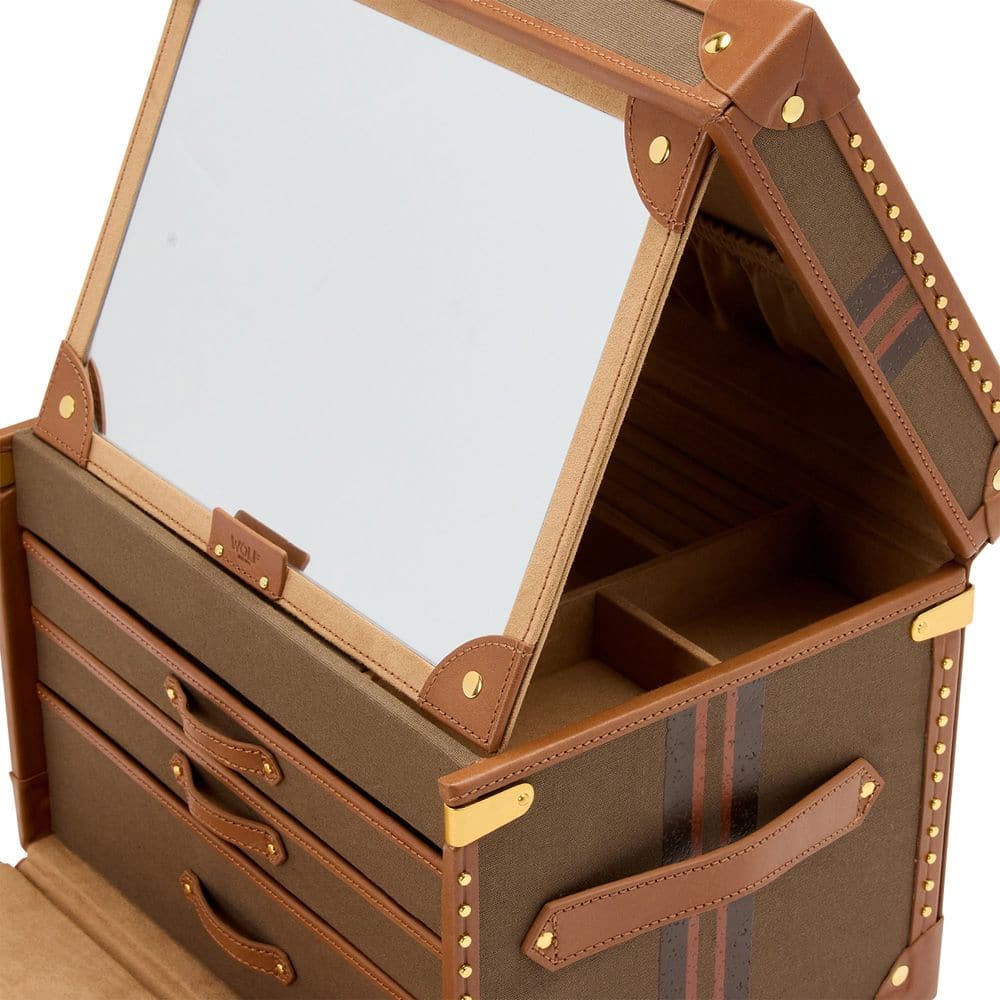 WOLF 1834 Ida Trunk Jewelry Box - Skeie's Jewelers