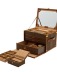WOLF 1834 Ida Trunk Jewelry Box - Skeie's Jewelers
