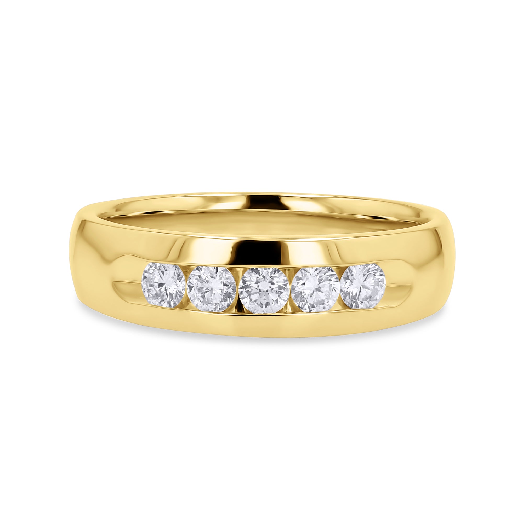 5-Diamond Wedding Band - Skeie's Jewelers