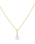 Pearl and Diamond-Accent Pendant - Skeie's Jewelers