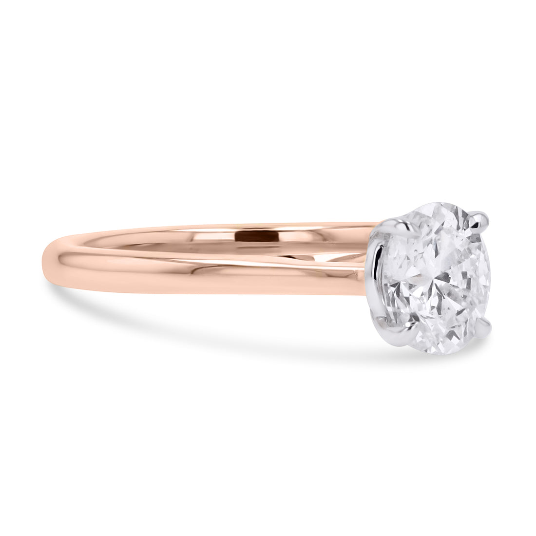 Black Label Rose Gold Set Engagement Ring - Skeie's Jewelers