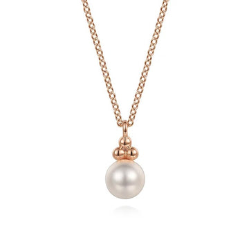 Gabriel & Co. Pearl Pendant Necklace