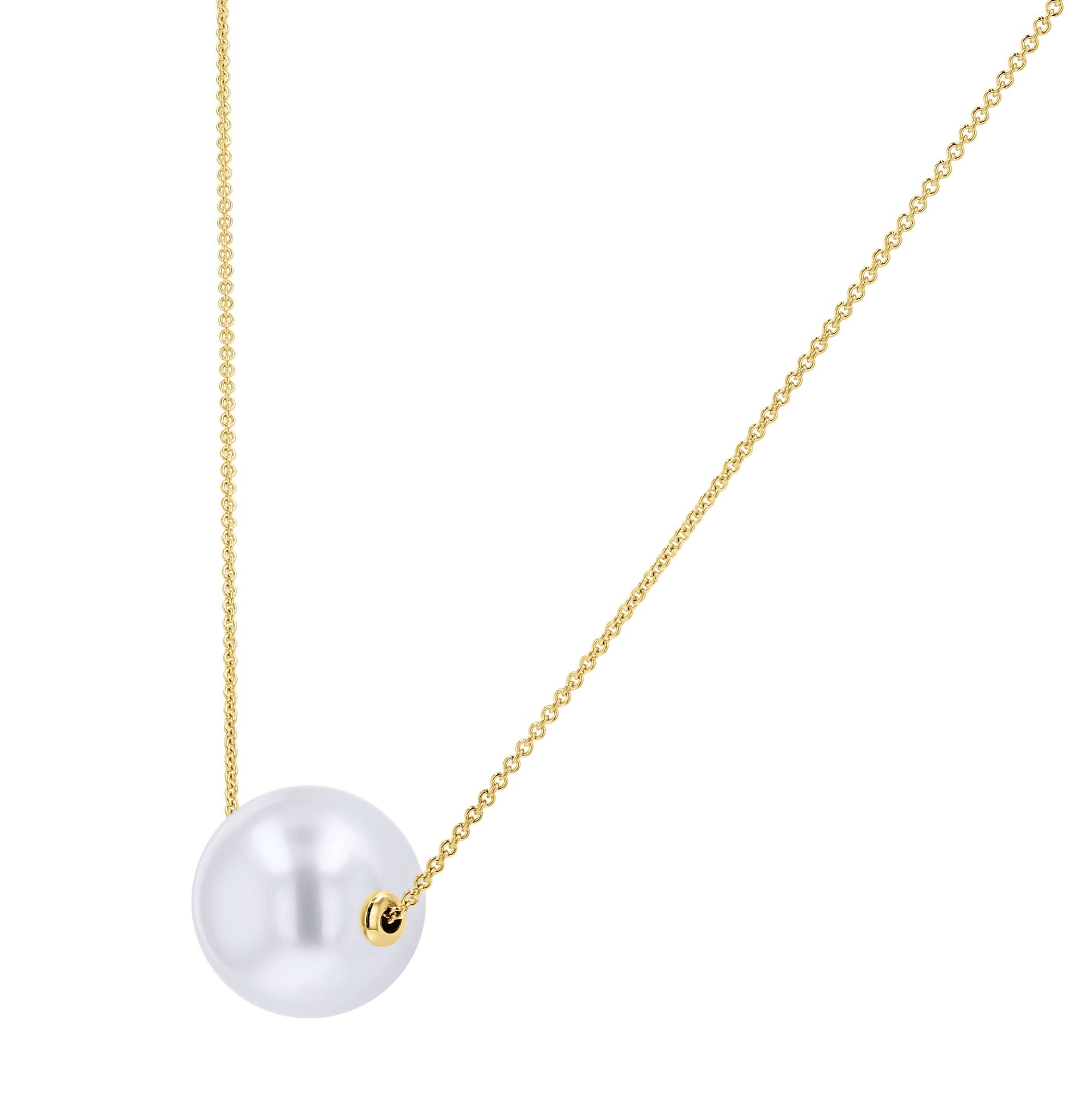 Floating Pearl Pendant Necklace - Skeie's Jewelers