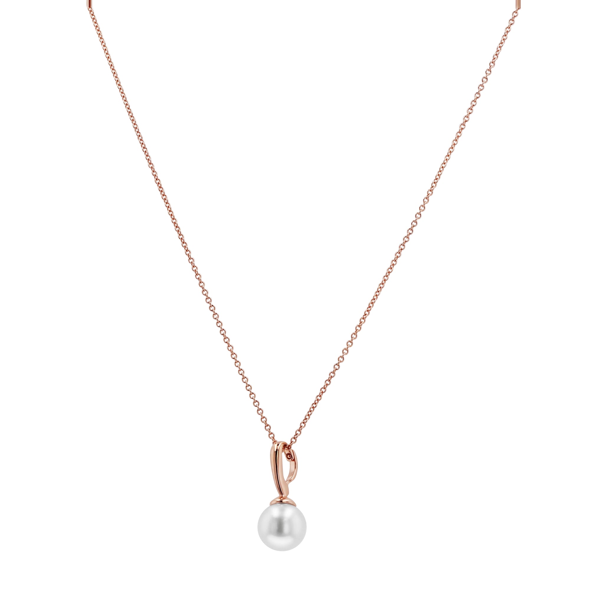 Pearl Solitaire Pendant Necklace - Skeie's Jewelers