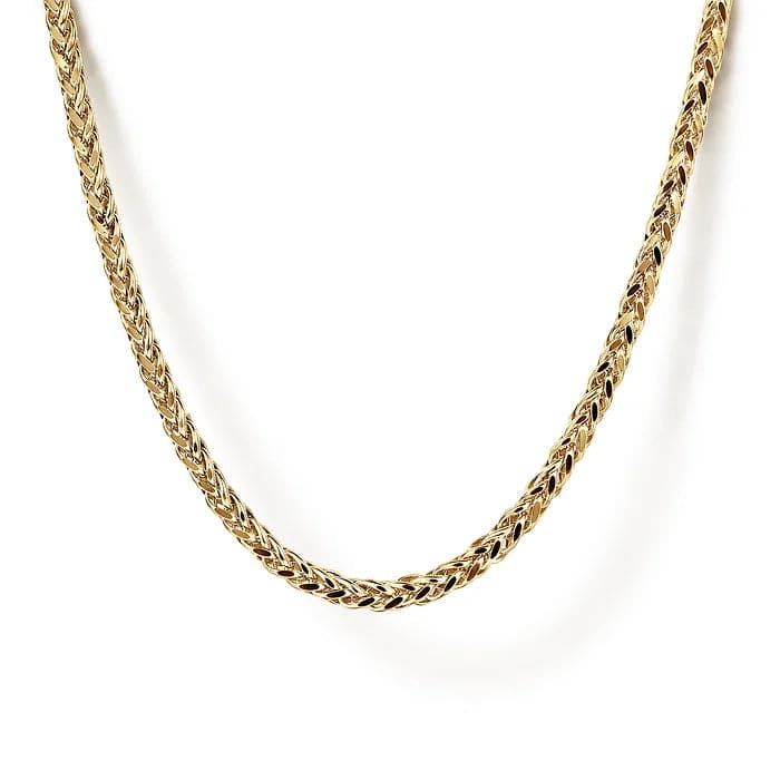 Gabriel & Co. Men's Wheat Chain Necklace - Skeie's Jewelers