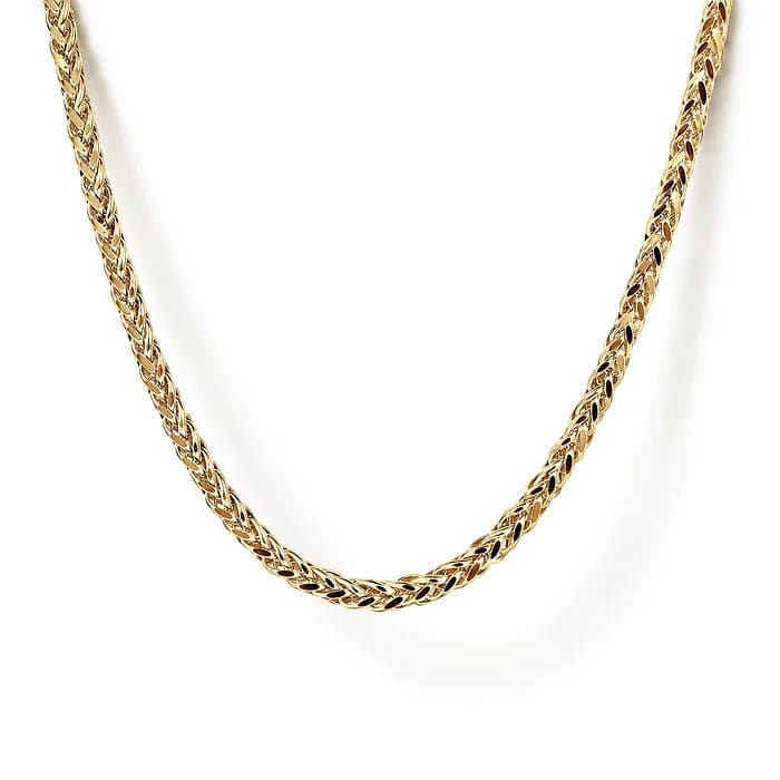 Gabriel & Co. Men's Wheat Chain Necklace - Skeie's Jewelers
