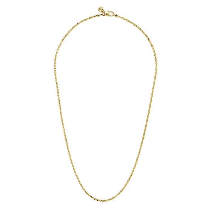Gabriel & Co. Men's Wheat Chain Necklace - Skeie's Jewelers