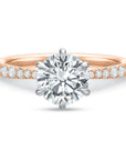 The 6-Prong Diamond Line Engagement Ring - Skeie's Jewelers
