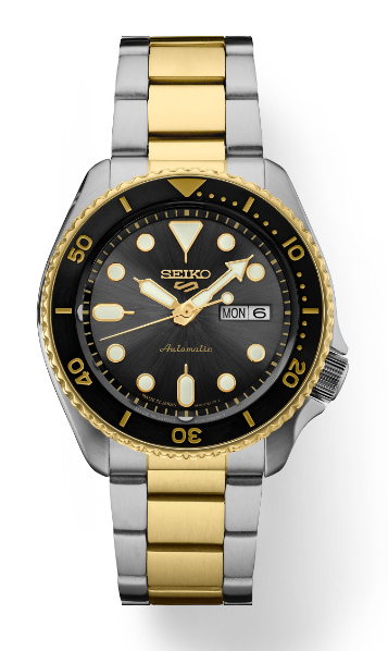 Seiko 5 Sports SRPK22 Two-Tone Automatic Watch - Skeie's Jewelers