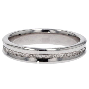 Platinum Engraved Center Wedding Band - Skeie's Jewelers